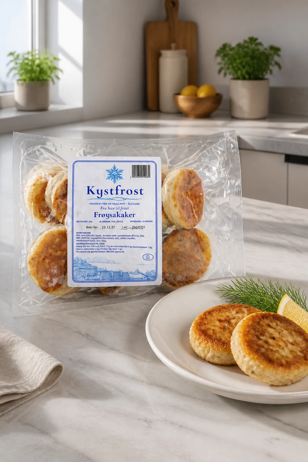 Kystfrost fiskekaker