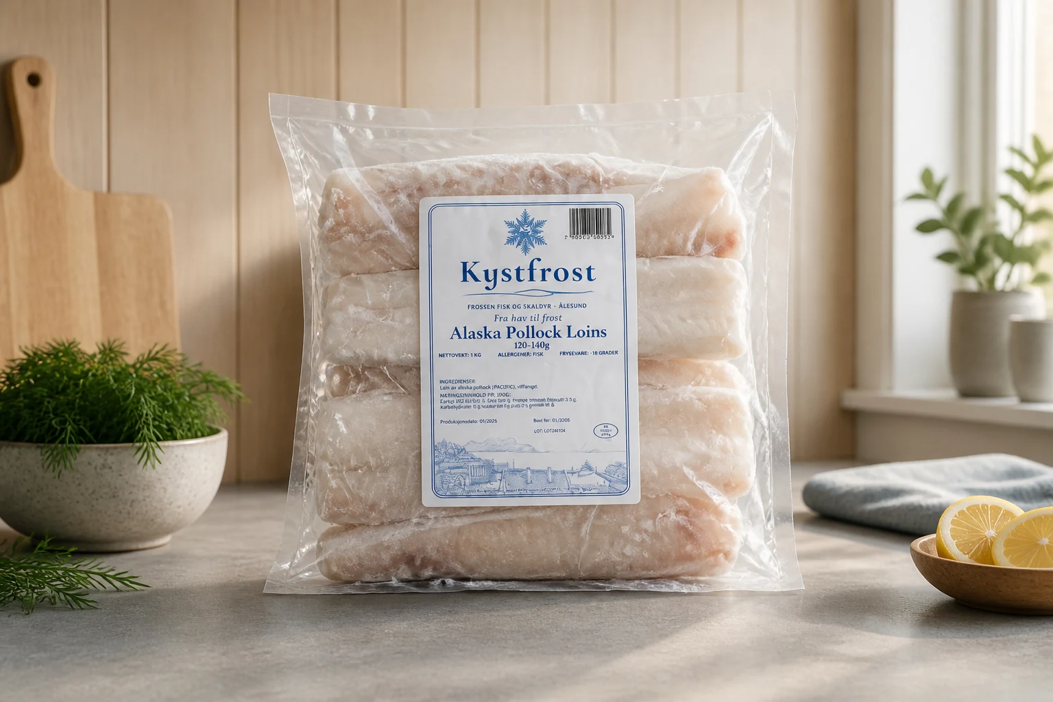 Alaska Pollock loins