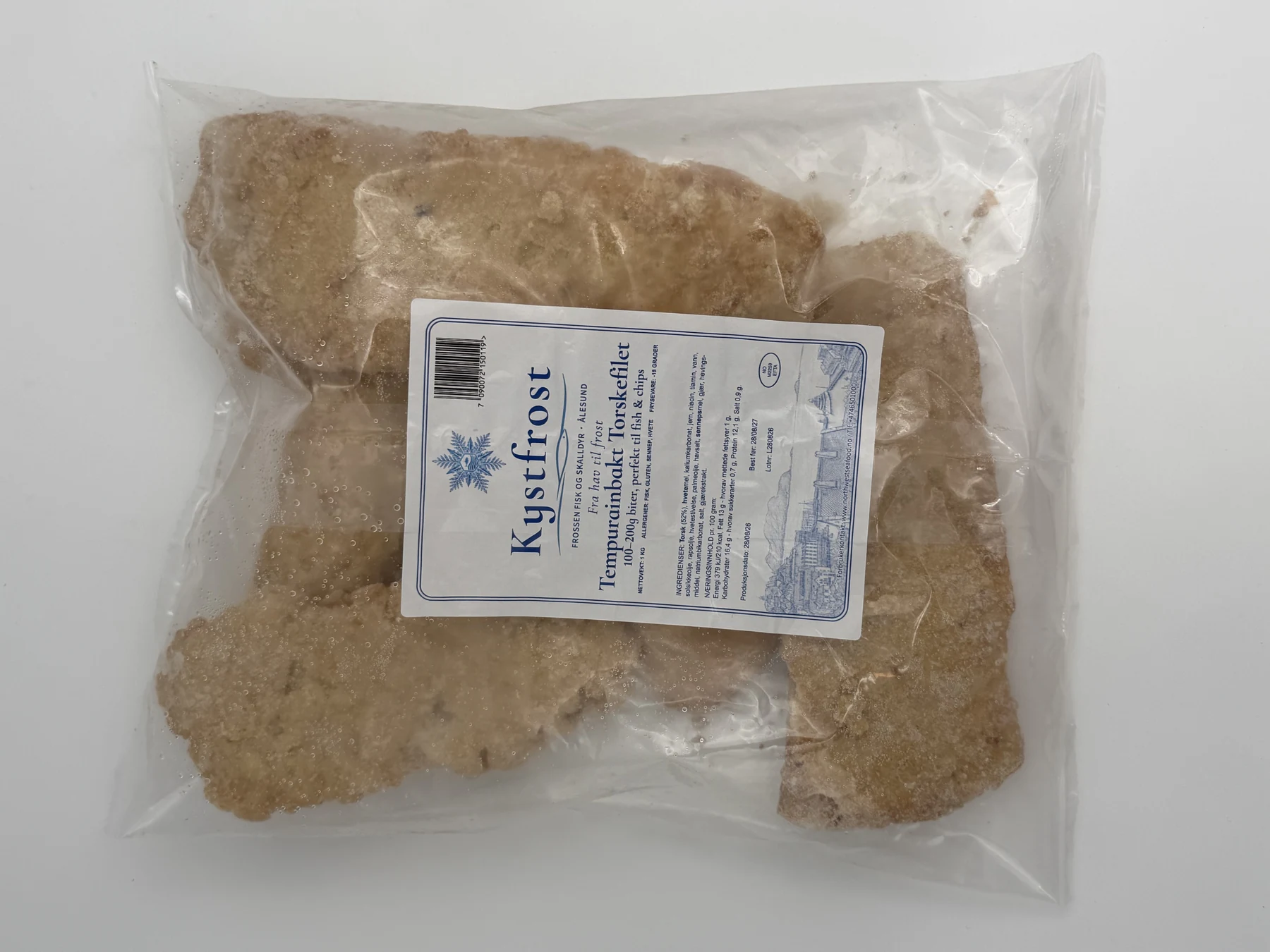 Tempurabakt Torskefilet 110–200 g