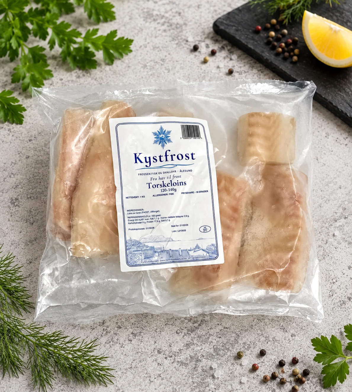 Hvitfisk – illustrasjonsbilde